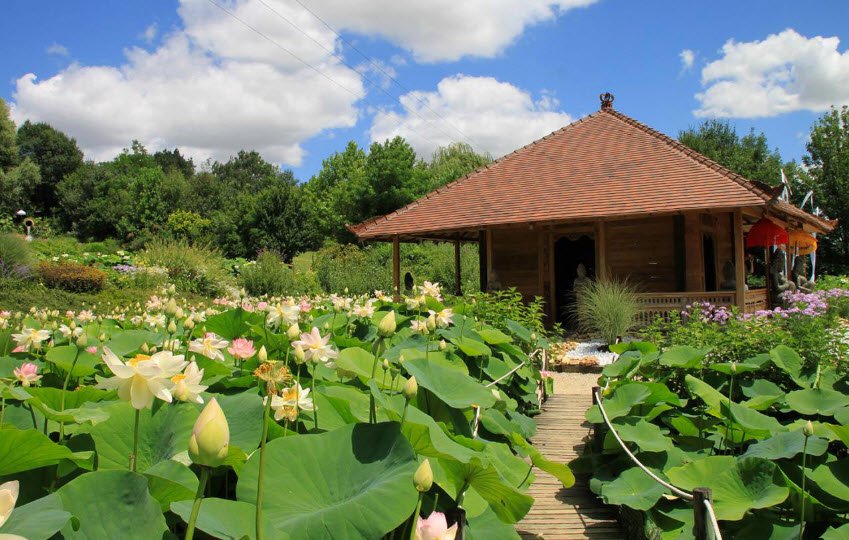 Les jardins des Martels, Giroussens, France, France